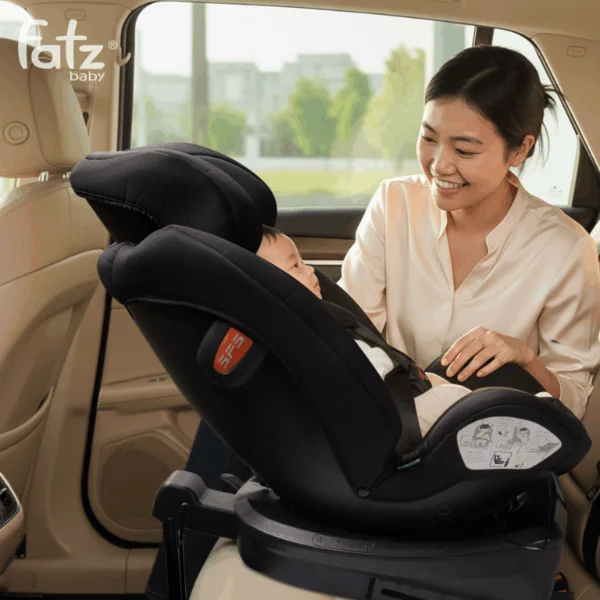 Ghế ngồi &ocirc; t&ocirc; an to&agrave;n cho b&eacute; Fatzbaby Protect 2 xoay 360&deg; i-Size c&oacute; isofix v&agrave; ch&acirc;n đỡ - CY18