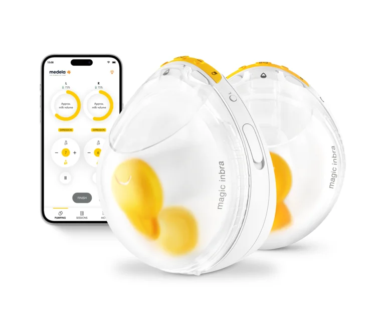 Máy hút sữa điện đôi không dây Medela Magic Inbra